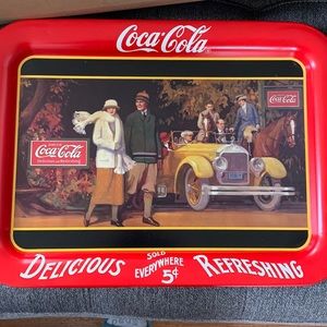 Vintage Coca Cola tray